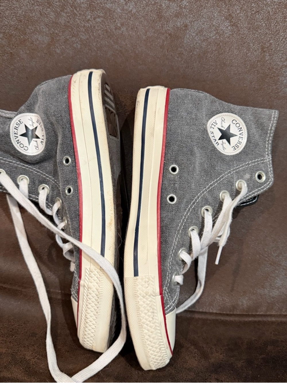 Converse unisex Gray High Top Sneakers
